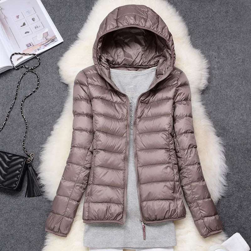 Veste Légère à Capuche pour Femmes