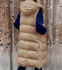 Veste à Capuche Longue Casual pour Femmes