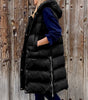 Veste à Capuche Longue Casual pour Femmes