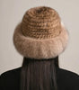 Chapeau d'Hiver en Fausse Fourrure pour Femmes