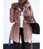 Manteau en Faux Cuir pour Femmes