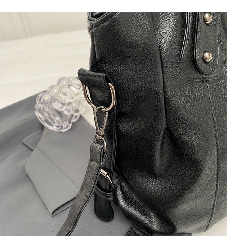 Grand Sac à Main en Cuir Souple pour Femmes