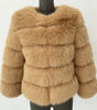 Manteau Imitation Fourrure Élégante pour Femmes