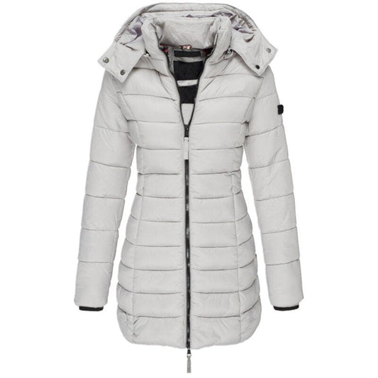 Parka Long Hiver à Capuche pour Femmes