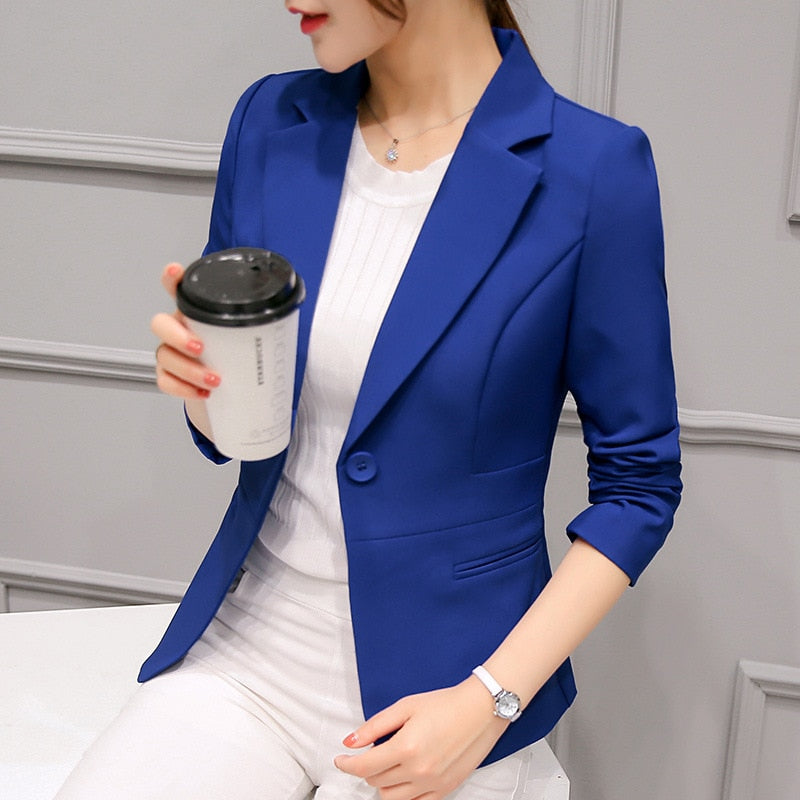 Blazer Court Élégant pour Femmes