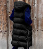 Veste à Capuche Longue Casual pour Femmes