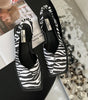 Sandales Slingback à Bout Carré pour Femme