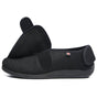 Chausson Femme Confort pour Pieds Larges à Scratch en Maille