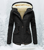 Manteau à Capuche avec Cordon de Serrage pour Femmes
