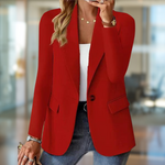 Blazer Classique à Bouton pour Femmes