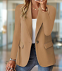 Blazer Classique à Bouton pour Femmes
