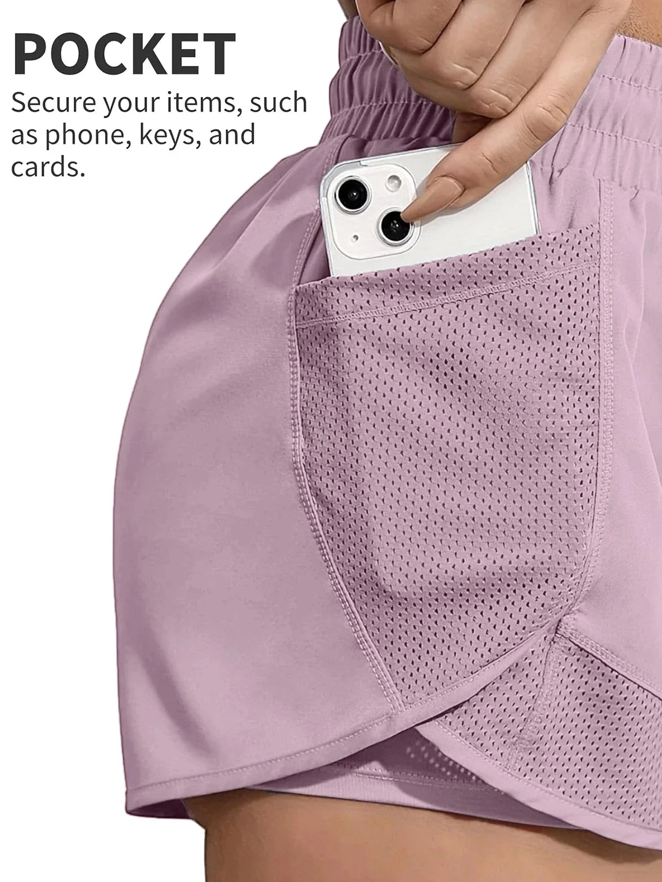 Shorts de Sport Actifs Respirants pour Femmes