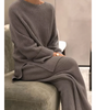 Ensemble en Tricot à Manches Longues pour Femme | Idéal pour le Quotidien