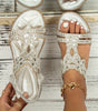 Sandales Élégantes à Détails Décoratifs pour Femmes