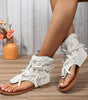 Sandales Bohèmes avec Franges pour Femmes