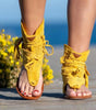Sandales Bohèmes avec Franges pour Femmes