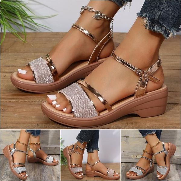 Sandales Érgonomiques avec Boucle pour Femmes