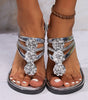Sandales Élégantes avec Strass pour Femmes