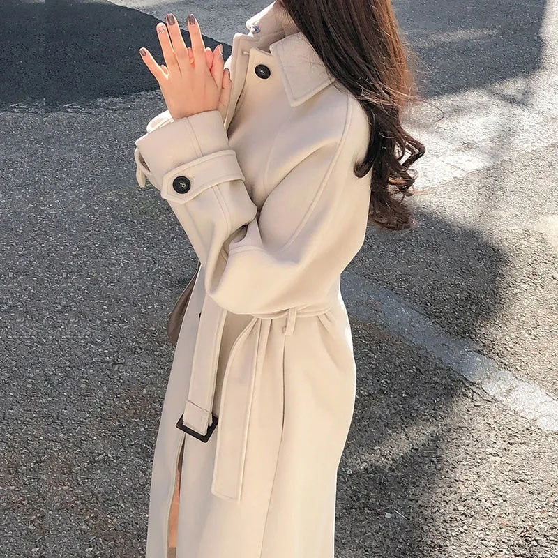 Veste Élégante Longue pour Femmes