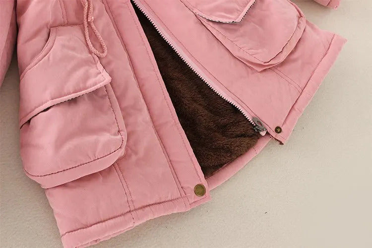 Parka Douillette à Capuche pour Femmes