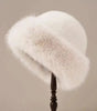 Bonnet en fausse fourrure pour Femme