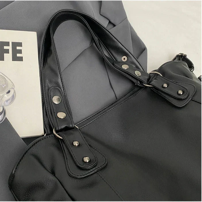Grand Sac à Main en Cuir Souple pour Femmes