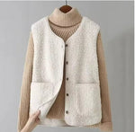 Gilet Fausse Fourrure Douillet pour Femmes