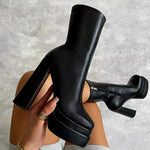 Bottines à Talon Haut et Plateforme pour Femme | Idéales pour le Quotidien