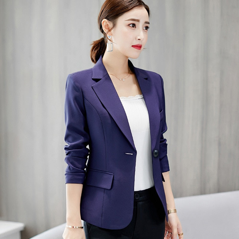 Blazer Court Élégant pour Femmes