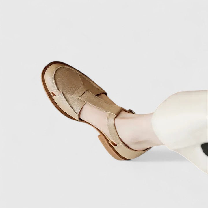 Sandales à talon bas pour femmes