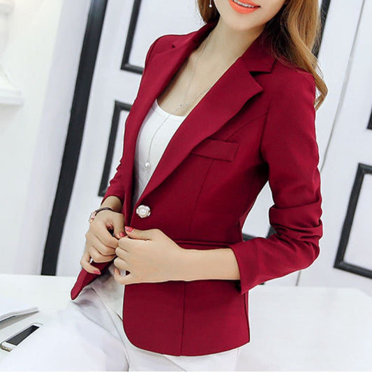 Blazer Court Élégant pour Femmes