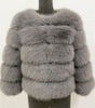 Manteau Imitation Fourrure Élégante pour Femmes