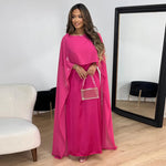 Robe Longue Satinée Élégante pour Femmes
