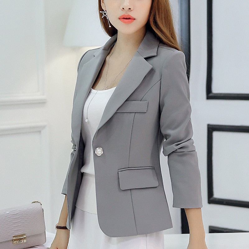 Blazer Court Élégant pour Femmes