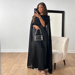 Robe Longue Satinée Élégante pour Femmes