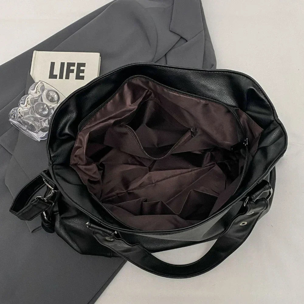 Grand Sac à Main en Cuir Souple pour Femmes