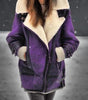 Veste en Daim Sherpa Elégante pour Femmes