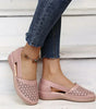 Sandales Slip-On Découpes Géométriques pour Femmes