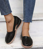 Sandales Slip-On Découpes Géométriques pour Femmes