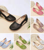 Sandales Slip-On Découpes Géométriques pour Femmes