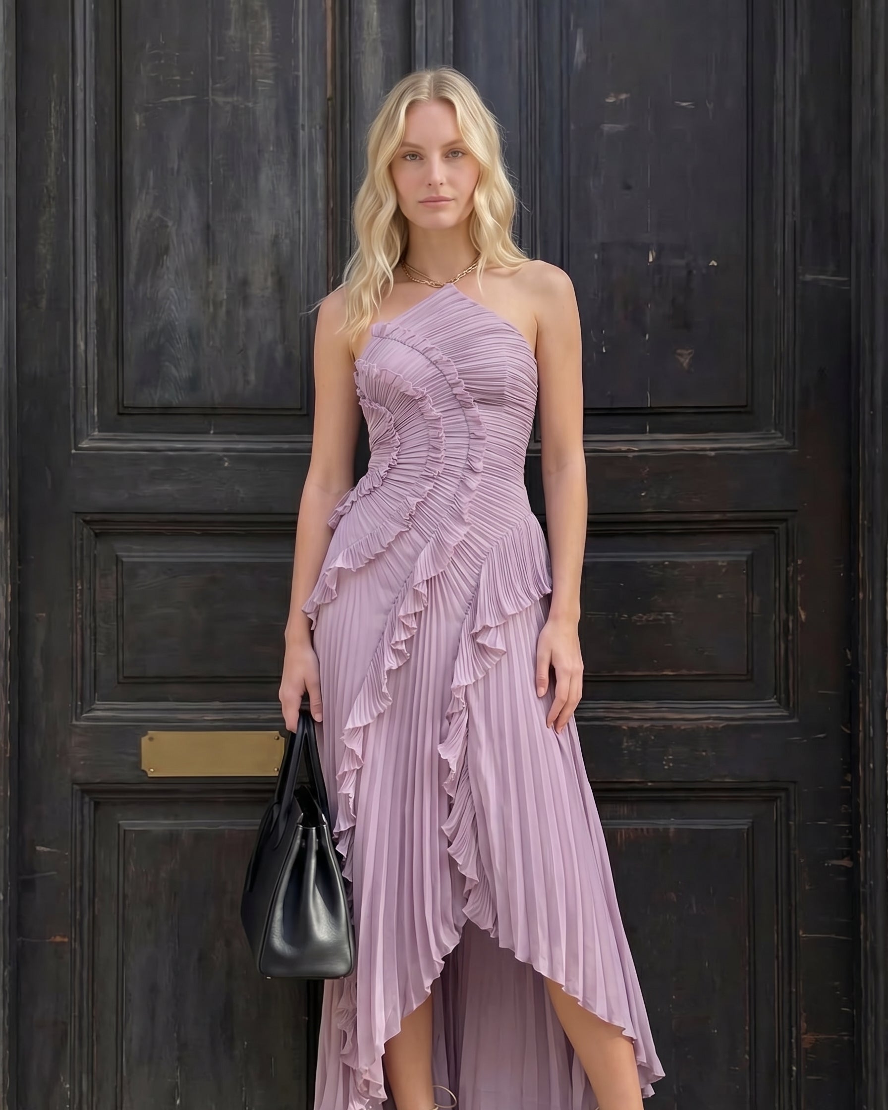 Robe Midi à Volants pour Femme | Idéale pour les Événements Spéciaux