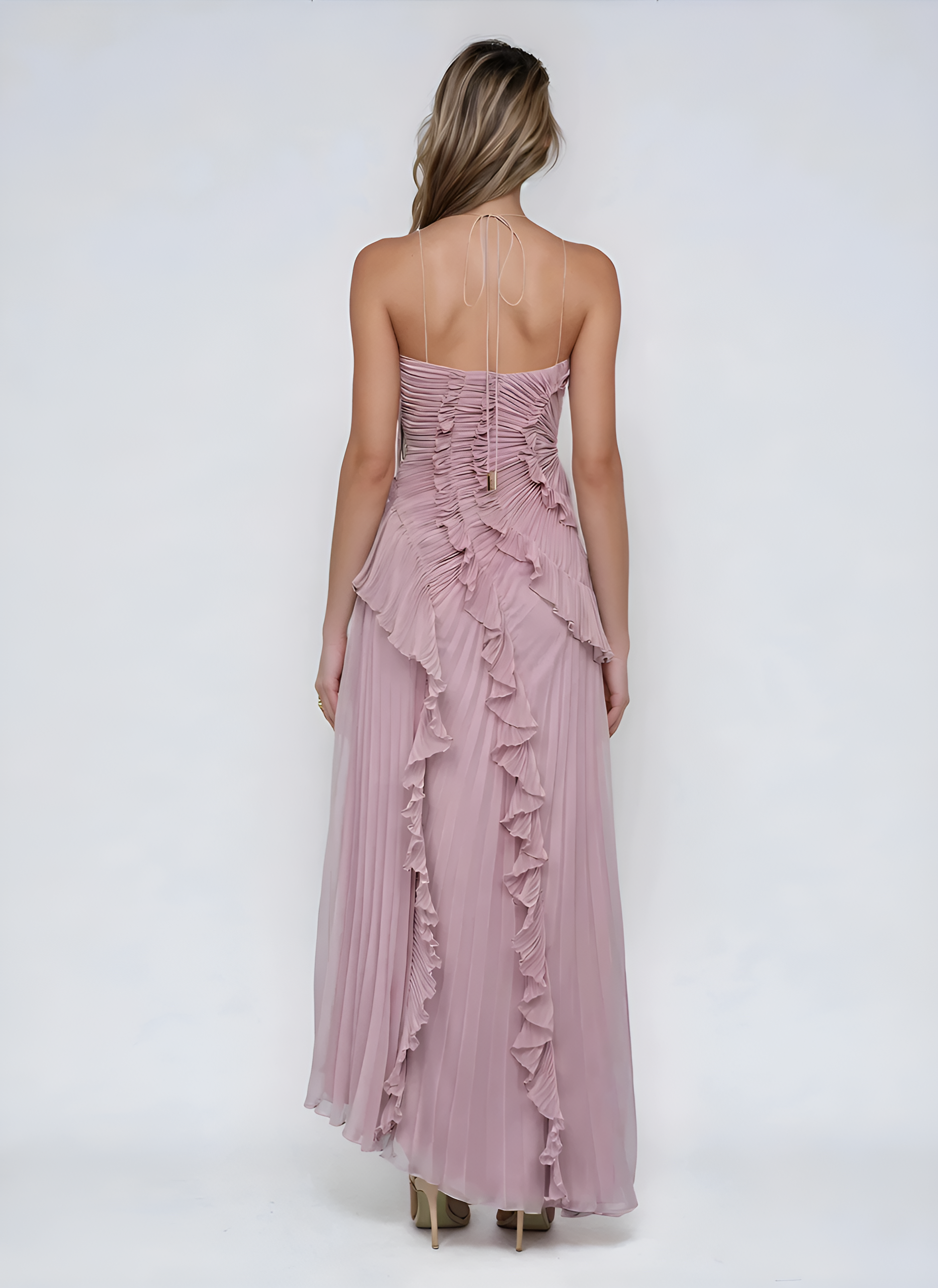 Robe Midi à Volants pour Femme | Idéale pour les Événements Spéciaux