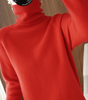 Pull Élégant à Col Roulé pour Femmes