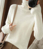 Pull Élégant à Col Roulé pour Femmes