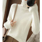 Pull Élégant à Col Roulé pour Femmes