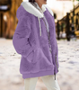 Veste Capuche Doublée Plush pour Femmes