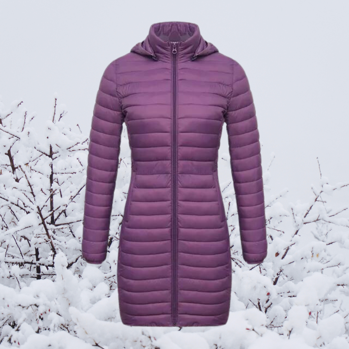 Parka Longue Légère pour Femmes