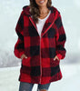 Veste d'Hiver à Carreaux pour Femmes