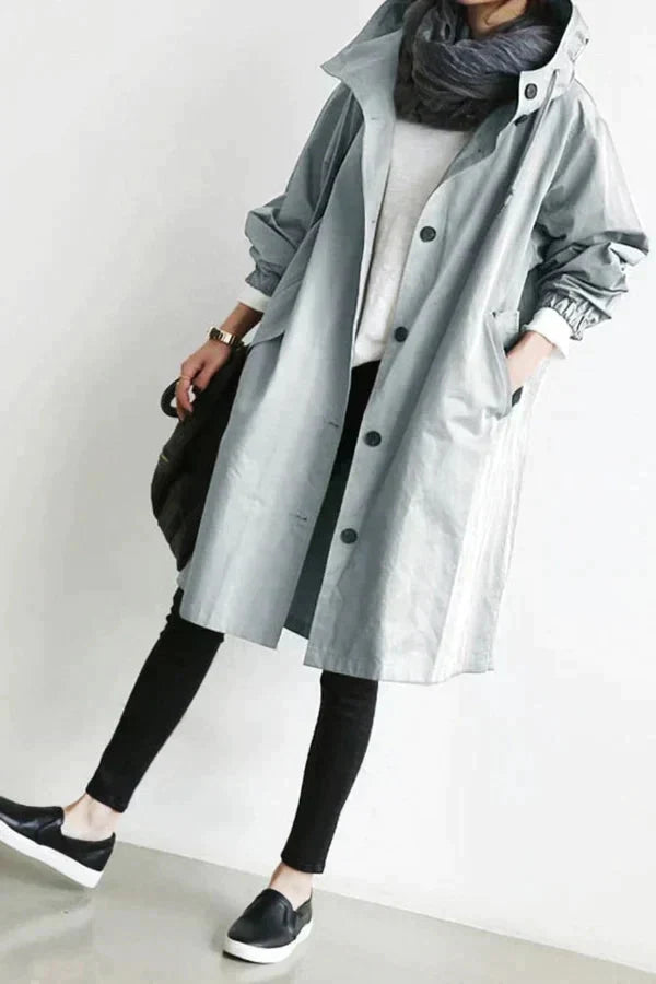 Trench Coat Léger pour Femmes