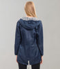 Veste de Pluie Longue Élégante pour Femmes